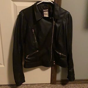 Zara TRF Outerwear leather jacket